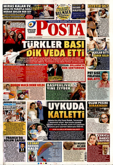 POSTA 8 Temmuz 2024 Gazete Manşeti Küçük