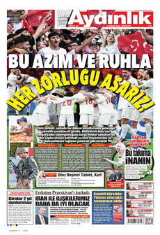 AYDINLIK GAZETESİ 8 Temmuz 2024 Gazete Manşeti Küçük