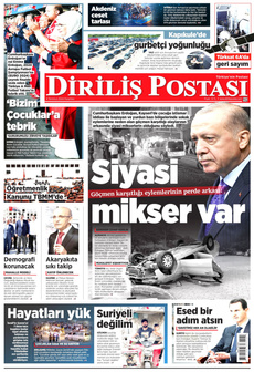 DİRİLİŞ POSTASI 8 Temmuz 2024 Gazete Manşeti Küçük