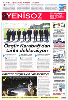 YENİ SÖZ GAZETESİ 8 Temmuz 2024 Gazete Manşeti Küçük