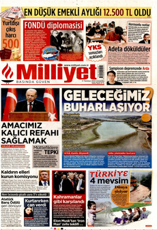 MİLLİYET 17 Temmuz 2024 Gazete Manşeti Küçük