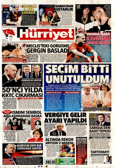 HÜRRİYET 18 Temmuz 2024 Gazete Manşeti Küçük