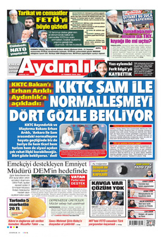 AYDINLIK GAZETESİ 23 Temmuz 2024 Gazete Manşeti Küçük