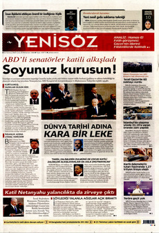 YENİ SÖZ GAZETESİ 26 Temmuz 2024 Gazete Manşeti Küçük