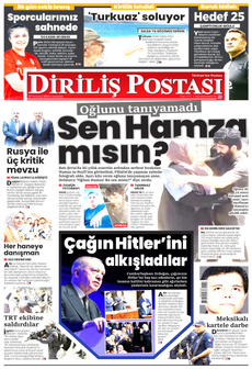 DİRİLİŞ POSTASI 27 Temmuz 2024 Gazete Manşeti Küçük