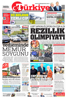 TÜRKİYE GAZETESİ 28 Temmuz 2024 Gazete Manşeti Küçük