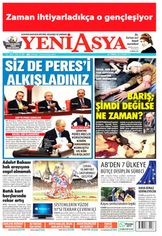 YENİ ASYA 28 Temmuz 2024 Gazete Manşeti Küçük