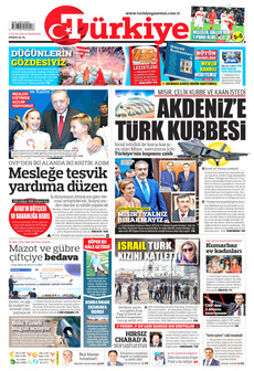 TÜRKİYE GAZETESİ 7 Eylül 2024 Gazete Manşeti Küçük