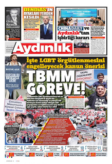 AYDINLIK GAZETESİ 16 Eylül 2024 Gazete Manşeti Küçük