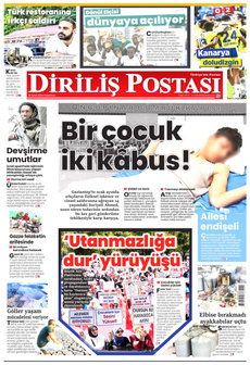 DİRİLİŞ POSTASI 16 Eylül 2024 Gazete Manşeti Küçük