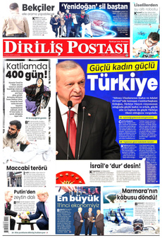 DİRİLİŞ POSTASI 9 Kasım 2024 Gazete Manşeti Küçük