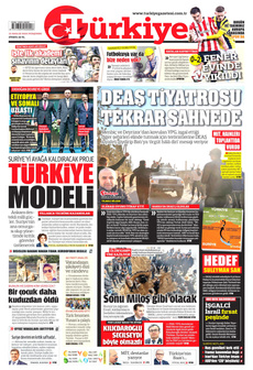 TÜRKİYE GAZETESİ 12 Aralık 2024 Gazete Manşeti Küçük