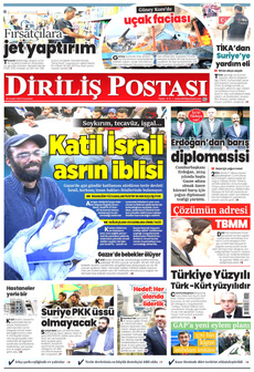 DİRİLİŞ POSTASI 30 Aralık 2024 Gazete Manşeti Küçük