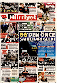 HÜRRİYET 13 Ocak 2025 Gazete Manşeti Küçük