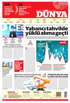 DÜNYA 13 Ocak 2025 Gazete Manşeti Küçük