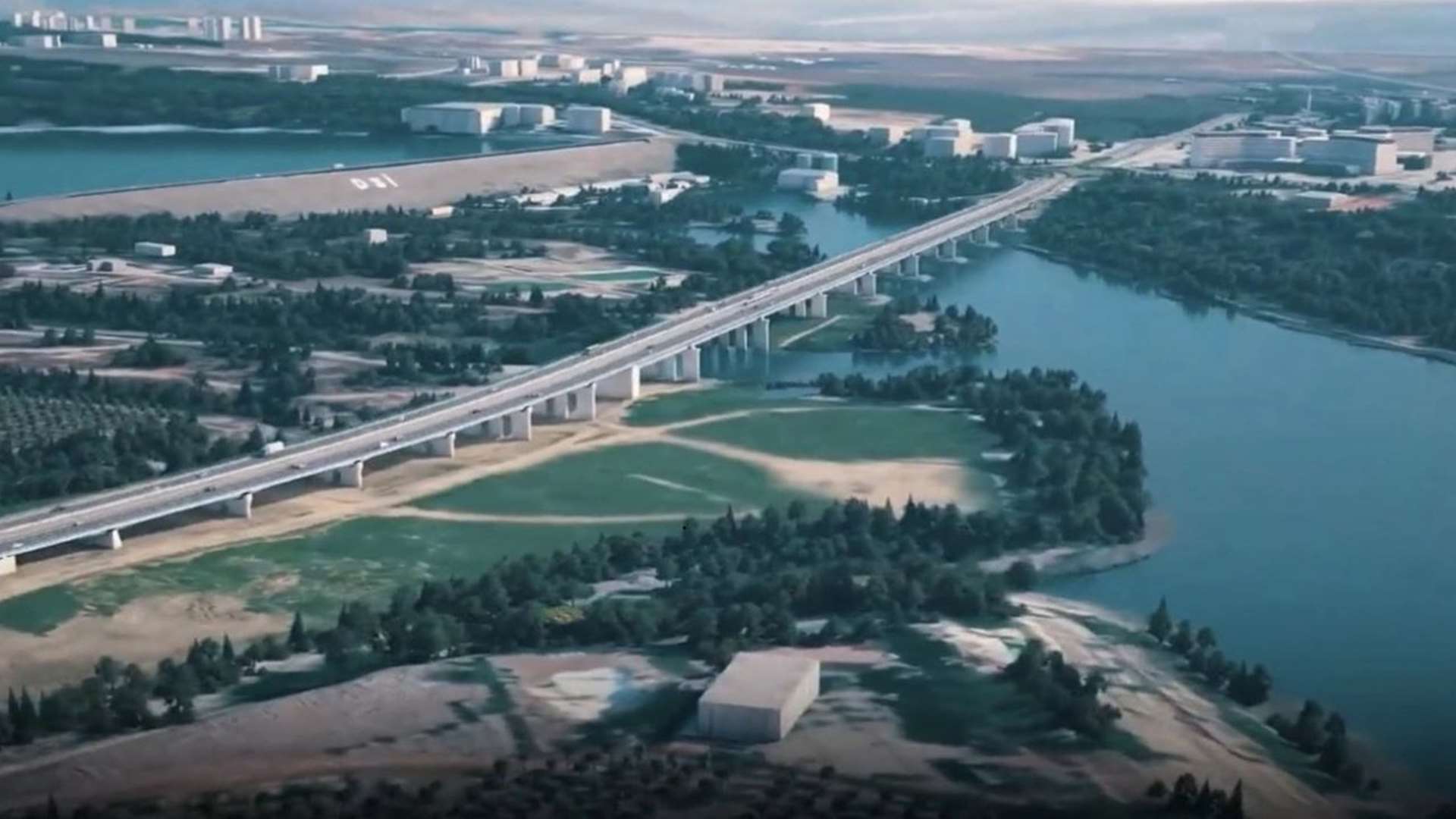 Pont des martyrs de 15 juillet à Adana construit par Met-Gün İnşaat