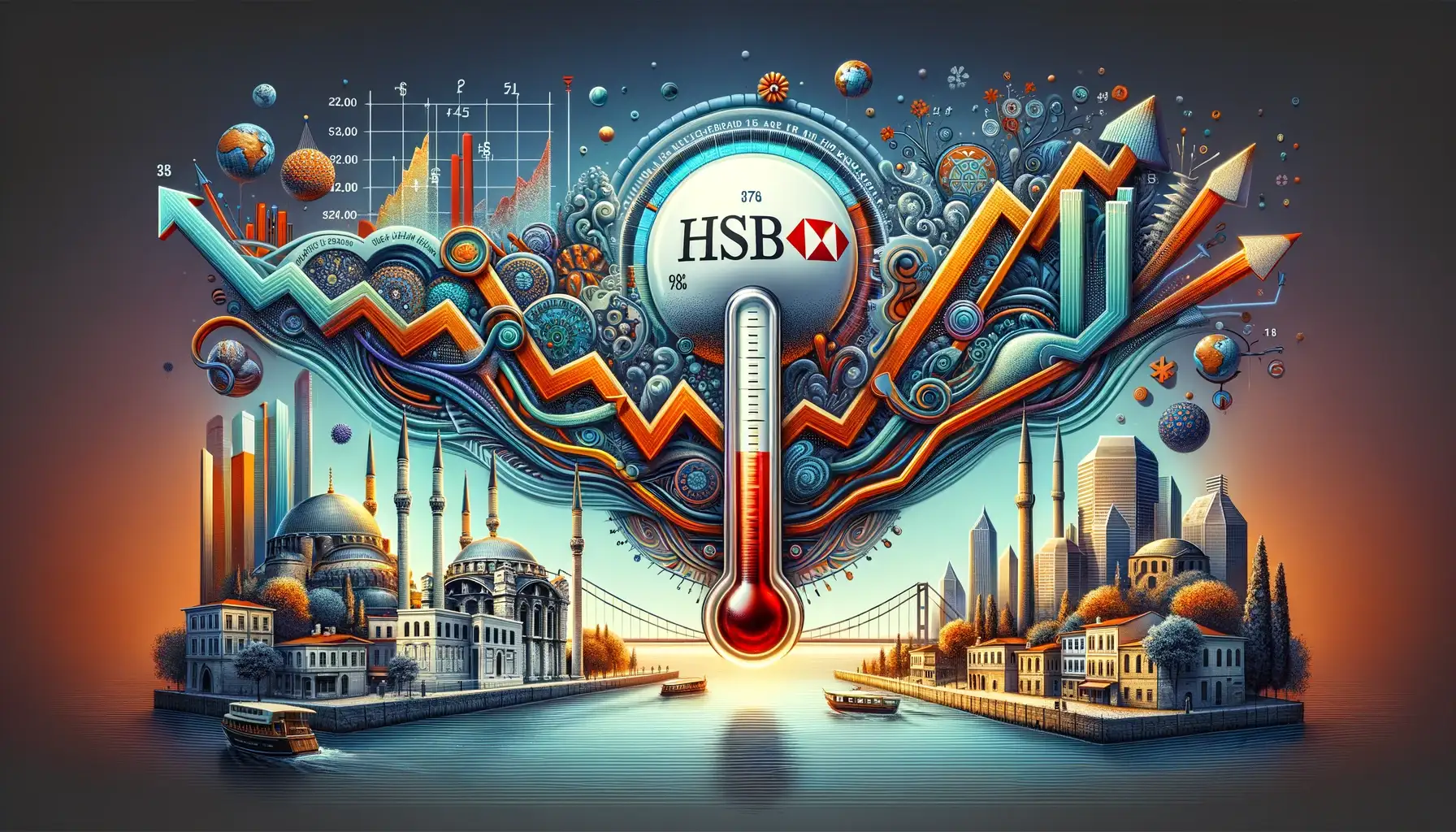 HSBC'den Türkiye Ekonomisi İçin Güncel Tahminler: Büyüme ve Enflasyon Rakamlarında Revizyon